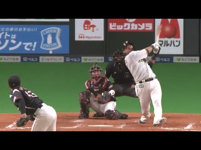 【3回裏】豪快な一発!! ファイターズ・中田の2ランホームラン!! 2019/5/30 F-M