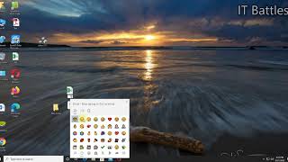 How to Open the Emoji Panel in Windows 10😉😉😉