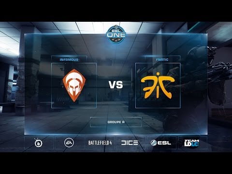 ESL One BF4 Groupe A  Infamous Vs Fnatic