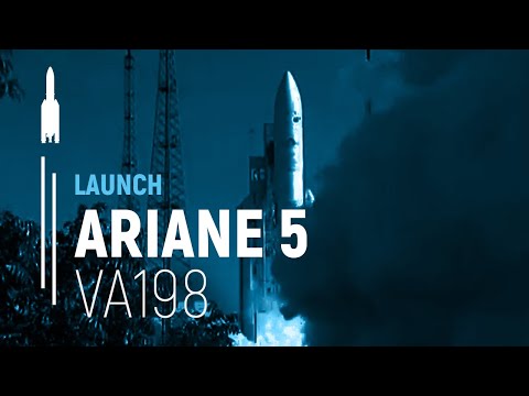 Flight VA198 – INTELSAT 17 / HYLAS 1 | Ariane 5 Launch | Arianespace