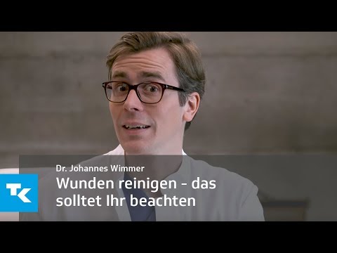 Wunden reinigen - das solltet ihr beachten | Dr. Johannes Wimmer