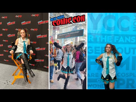 NEW YORK COMIC CON 2022 VLOG || Meeting Bryce Papenbook, Monster High Pop Up, Dance Competition
