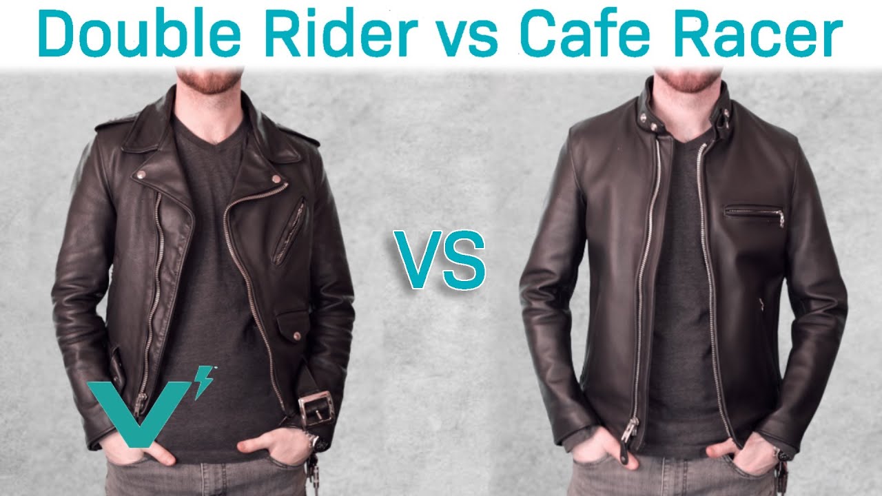 Double Rider vs Cafe Racer Leather Jacket | Which Style Is Best For You?