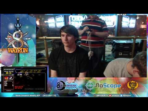 Break Smash #39   SSBM W3   Theftz VS Captain Smuckers