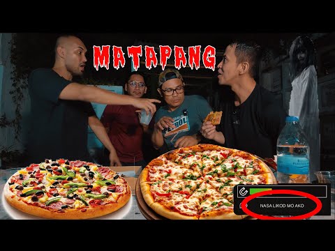 PIZZA MUKBANG SA SEMENTERYO
