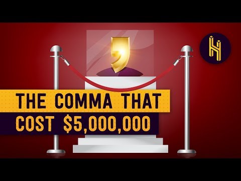 When A Missing Comma Cost A Company $5 Million