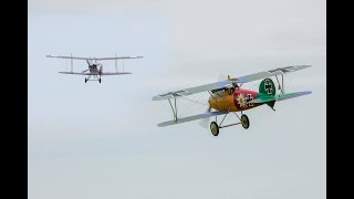Somme Commemoration: BE2, Albatros, Bristol Scout