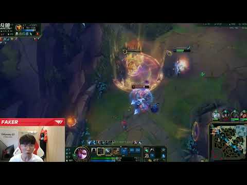 Faker Vayne Top  insane 1vs2