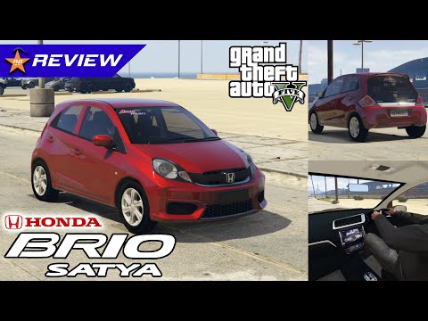MOD HONDA BRIO SATYA 2017 by ADAM PROJECT | Review Mod GTA 5