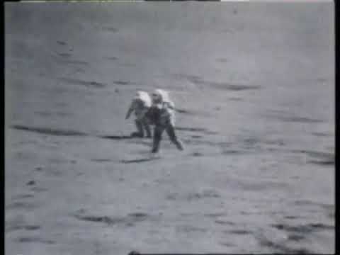 Déplacements d'astronautes sur la Lune (missions Apollo)