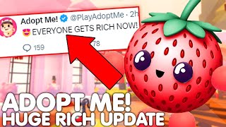 🤑ADOPT ME LETS YOU GET SUPER RICH IN THIS UPDATE…🔥😱 EARN 10X BUCKS + GET RICH FAST! ROBLOX