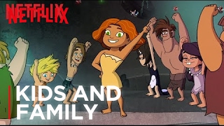 Dawn of the Croods | Clip: 'The First Dance Party' - Season 2 | Netflix After School