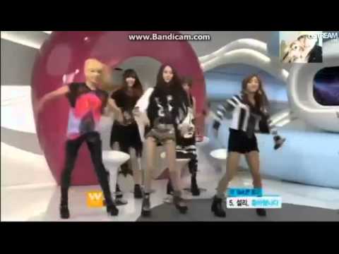 120615 f(x) - Electric Shock Dancing Cute @M! Countdown