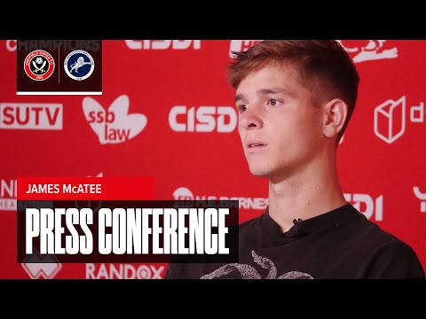 James McAtee | Sheffield United v Millwall | Pre-match Press Conference
