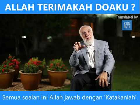 Dr Omar Abdul Kafi - Allah Terimakah Doaku?