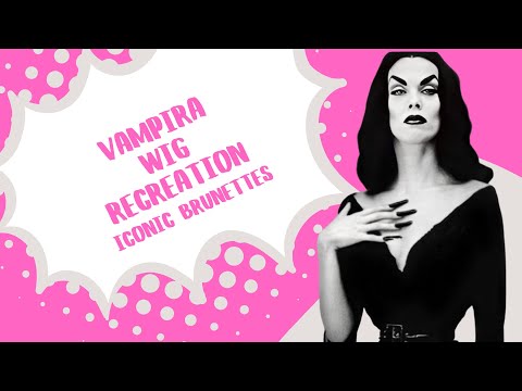 Vampira Wig Recreation | Iconic Brunettes