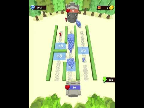 Crowd Arena - Tower Defense Video