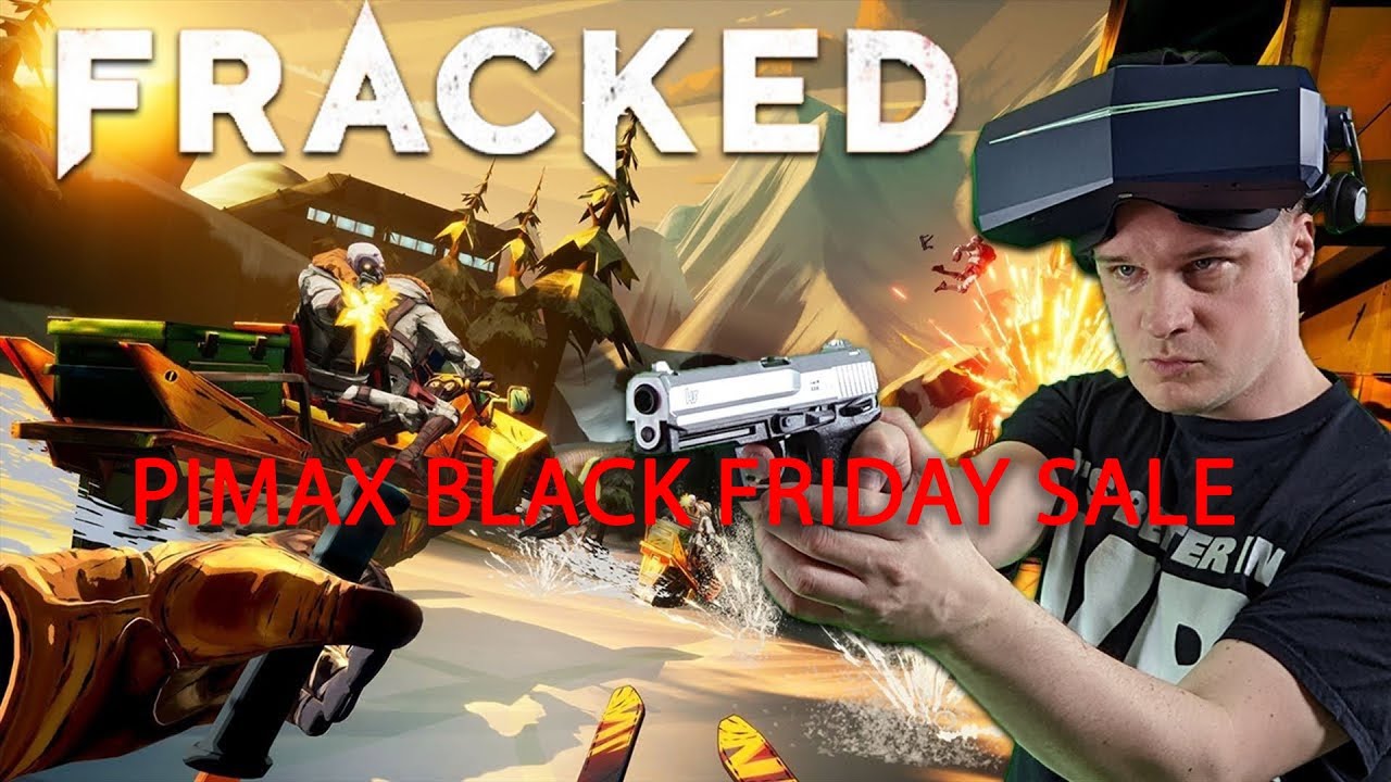 VoodooDE - Fracked - Wow! Die PC VR Version sieht toll aus und macht mega Spaß! Pimax 8KX Gameplay