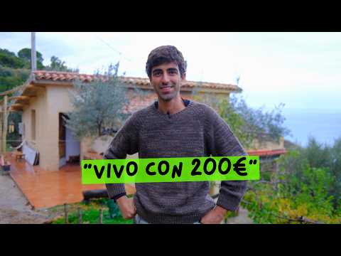 “A 25 anni vivo con 200€ al mese immerso nella natura. Ho scelto la semplicità”