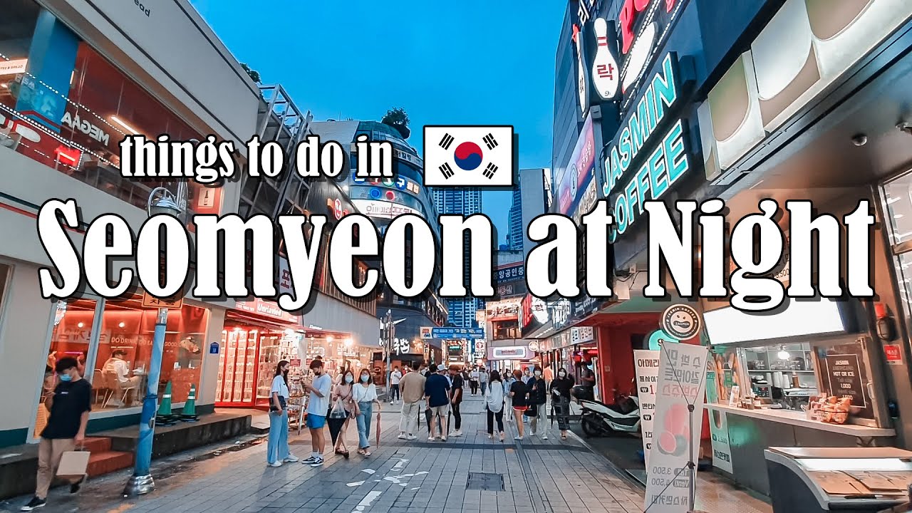 Catch a captivating peek of Seomyeon area.