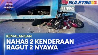 Download lagu KEMALANGAN | Penunggang Motosikal Warga Singapura Antara Dua Maut Di Lorong Kecemasan mp3