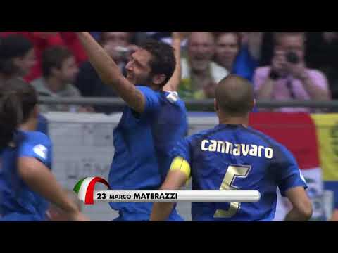 World Cup 2006  Czech Republic Italy  0 1  Marco Materazzi