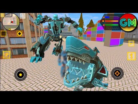 Robot Shark 2 #New Game | by Naxeex Robots | Android GamePlay HD