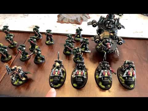 KTW 2,000pt Batrep Dark Angels vs Drukhari (New Codex List)