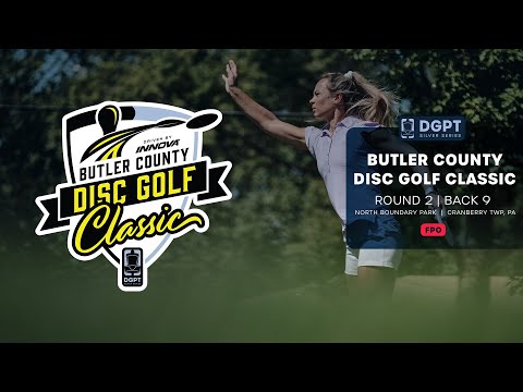 Round 2, Back 9 | FPO Shot-by-Shot Coverage | Butler County Disc Golf Classic