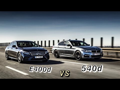 BMW 540d VS MERCEDES E400d ( 0 - 240km/h )