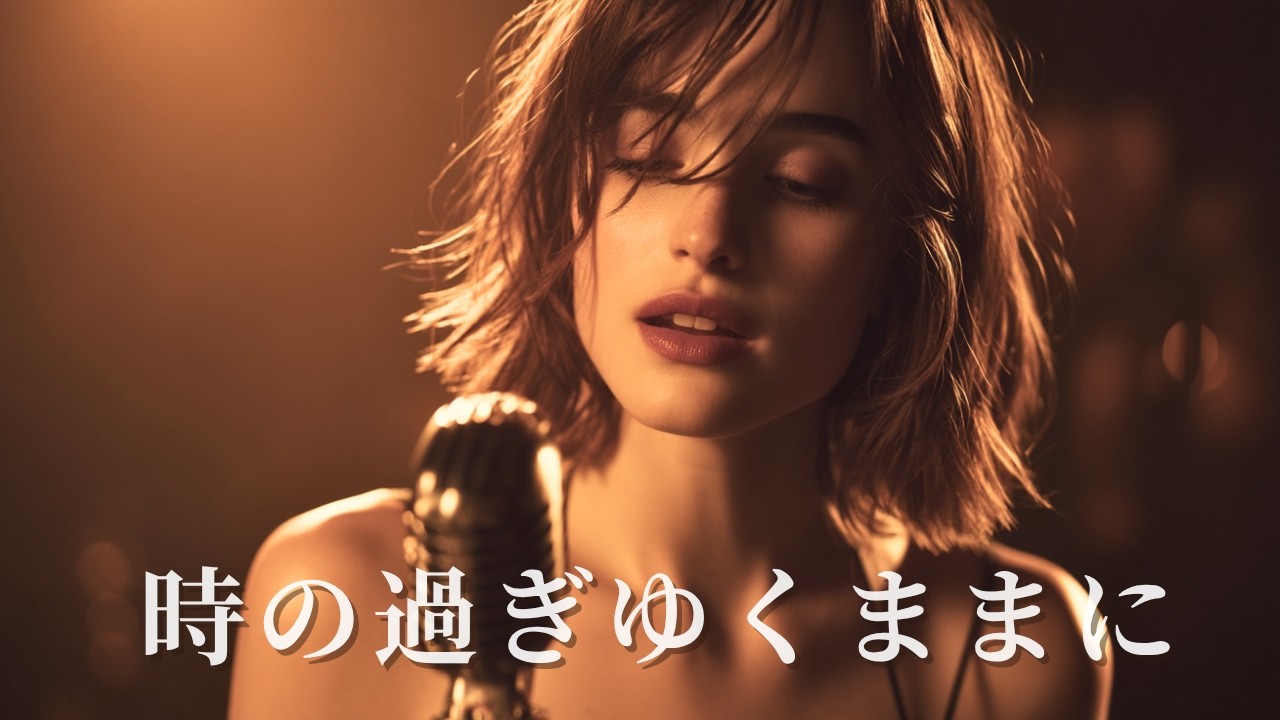 時の過ぎゆくままに – 沢田研二｜静かに寄り添う夜のJAZZ｜女性ボーカル（日本語カバー）