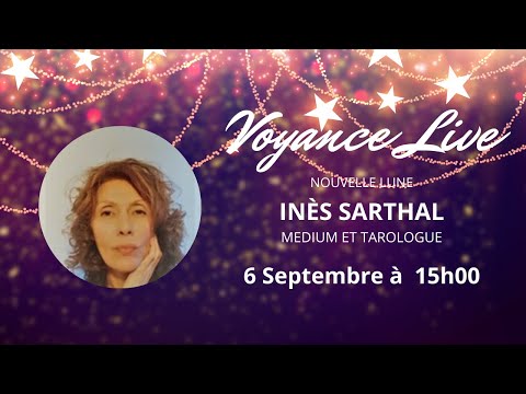 Voyance Live Spécial Nouvelle Lune avec Inès Sarthal Voyance Live Spécial Nouvelle Lune avec Inès Sarthal
