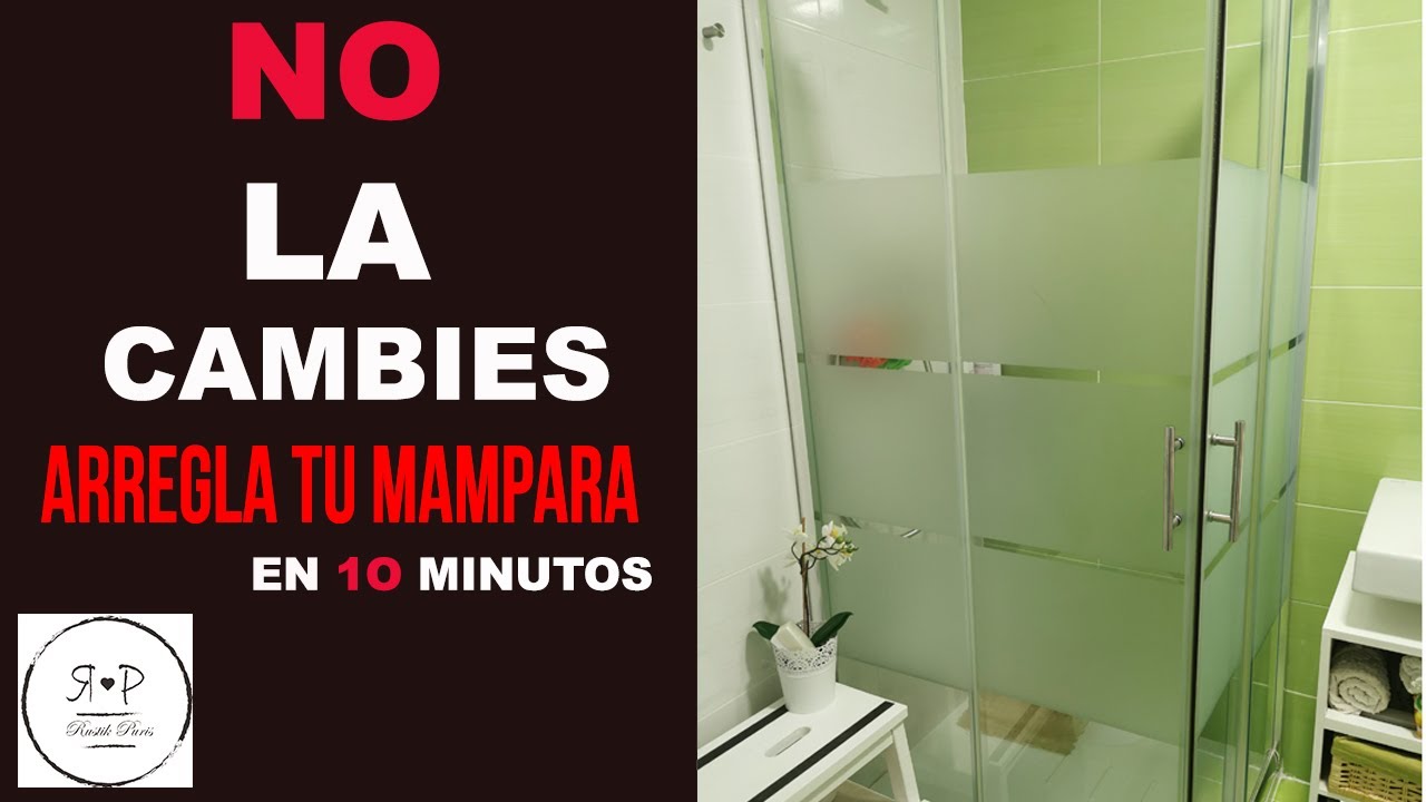 Watch 🚿✅👍 Cómo cambiar las guías de la MAMPARA de DUCHA 🚿❌ NO LA TIRES❗ Renueva tu baño Now 🚿✅👍 Cómo cambiar las guías de la MAMPARA de DUCHA 🚿❌ NO LA TIRES❗ Renueva tu baño