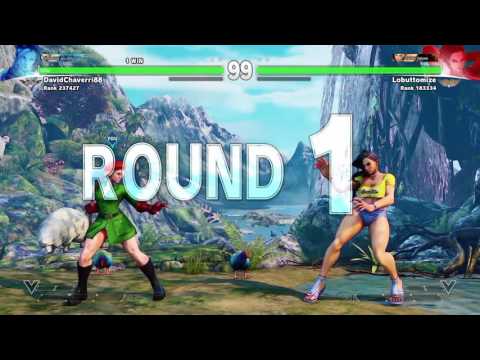 Cammy vs Laura - Street Fighter 5 online ranked match