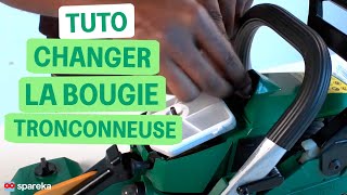 Changer la bougie de votre tronçonneuse