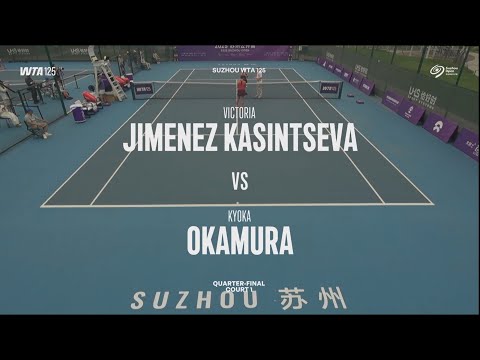 Victoria Jimenez Kasintseva (AND) vs Kyoka Okamura (JPN) - Game, Set and Match Point