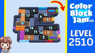Solution du Niveau 2510 de Color Block Jam
