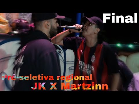 (Melhor da noite 🔥🔥) JK X Martzinn | Grande Final | Pré-seletiva BDC