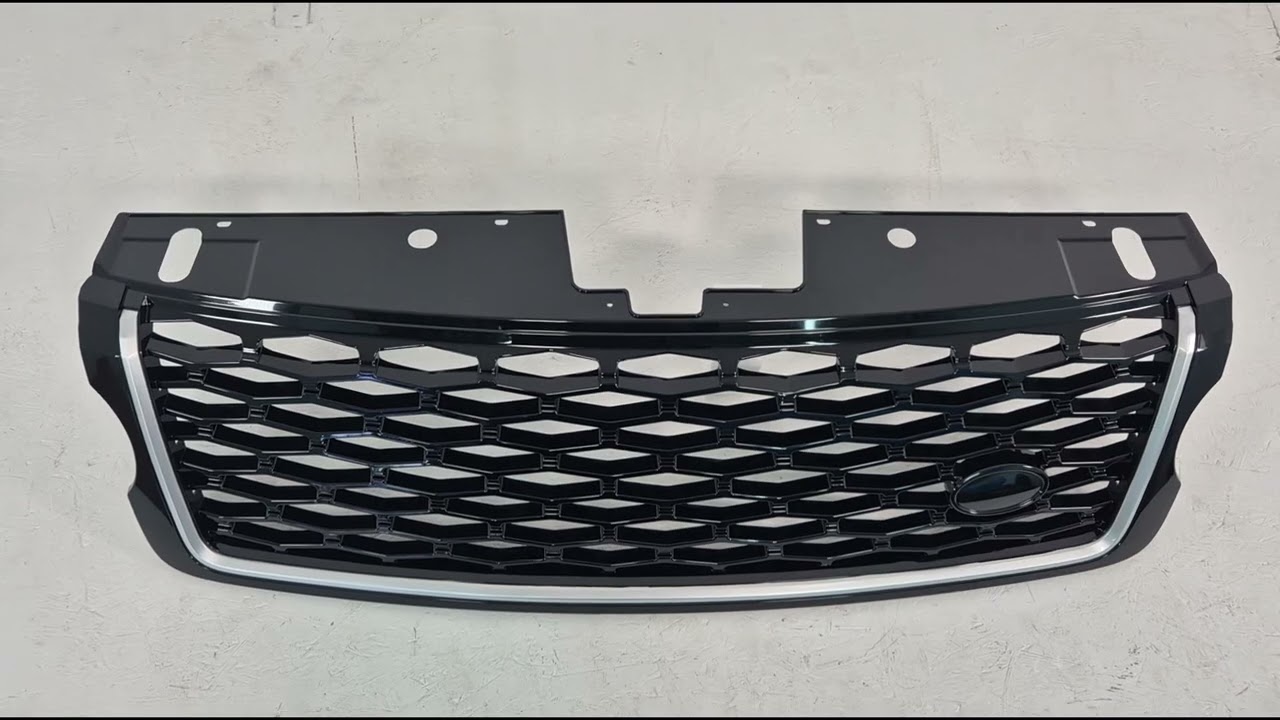 Range Rover IV L405 2013–2021 Sprednja maska hladilnika 2013-2018 (SVO dizajn) Video 1