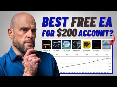 Best FREE EA for $200 Account? // Dark Moon MT5 Review