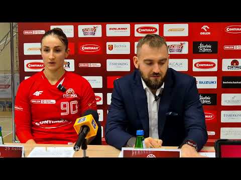 Konferencja po meczu Contimax MOSiR Bochnia - VBW  Gdynia 91:122 [29.11.2025]