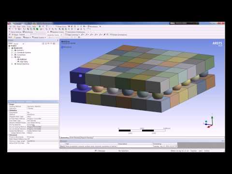 How to use ANSYS Workbench for Merging Mesh Nodes