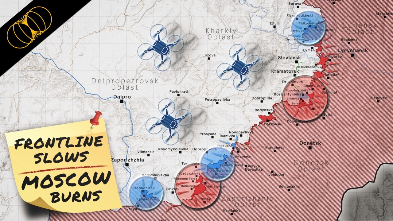Fighting in Ukraine Continues - and Drones Dominate the Battlefield