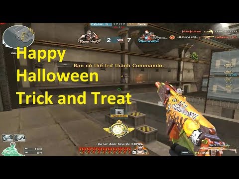 Crossfire NA 9A-91 TrickNTreat (9A-91 Spooky) HMX (Zombie V4) Parkour Excavation Gameplay