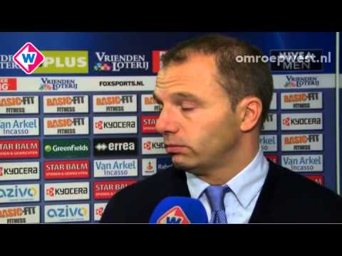Reactie ADO-trainer Maurice Steijn na ADO Den Haag - SC Heerenveen