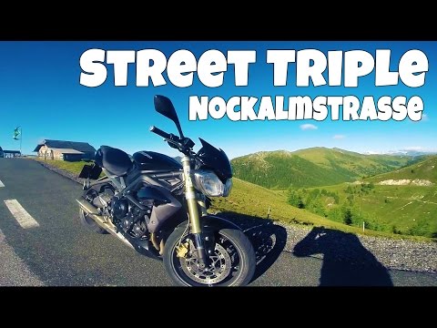 Triumph Street Triple 2014 onboard the Nockalmstraße Part 2 - Arrow Sound