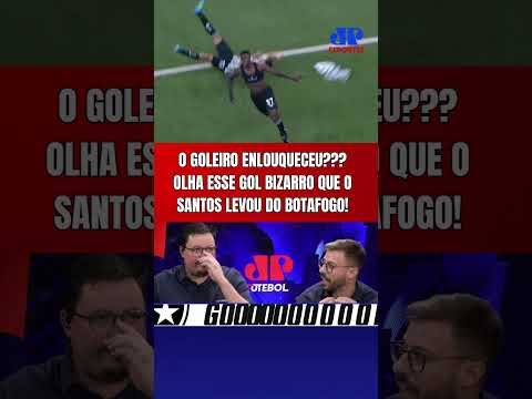 PQP! NÃO É POSSÍVEL! OLHA ESSA FALHA BIZARRA DO BRAZÃO E O GOL QUE O SANTOS LEVOU DO BOTAFOGO!