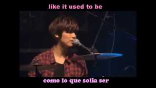 CN BLUE Kang Min Hyuk (강 민 혁)-*Teardrops in the rain* LIVE con letra y sub español