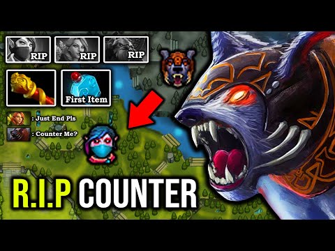 HOW TO SOLO MID URSA with Bottle First Item Crazy Burst Down Enemy in 2s Vs Hard Counter Pick DotA 2
