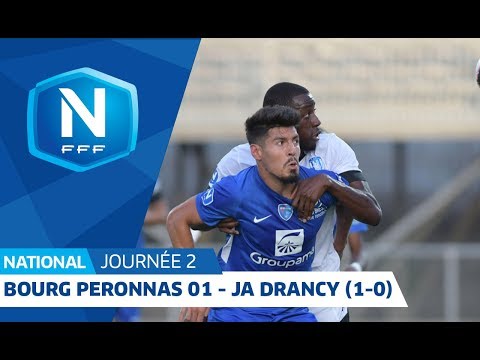 J2 : Bourg Peronnas 01 - JA Drancy (1-0), le résumé I National FFF 2018-2019